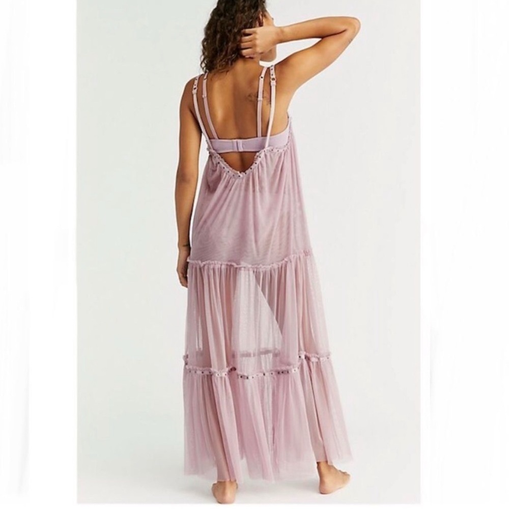 NWT Free People Intimately Night Out Rose Dress or Slip Fits Sizes XS-L